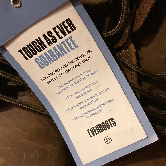 Everboots Dark Brown Men's Boots Size 9W EB622EE - Picture 6 of 13